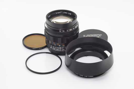 Light Lens Lab 50mm f/1.2 "1966" Reviews / Product Update